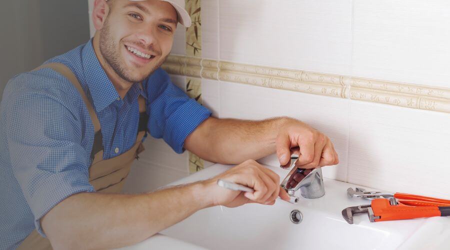 Faucet cartridge replacement in New Lisbon, IN